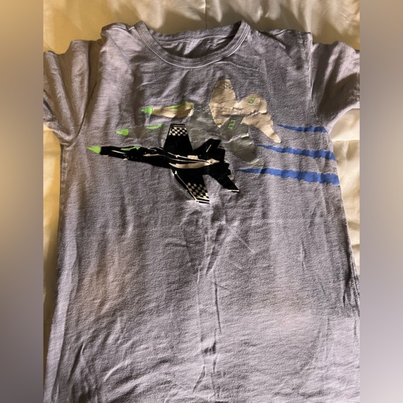 JCrew, Hanna Andersson and Carters Boys Jet, Airplane and Bi Plane cotton tee - Picture 5 of 8